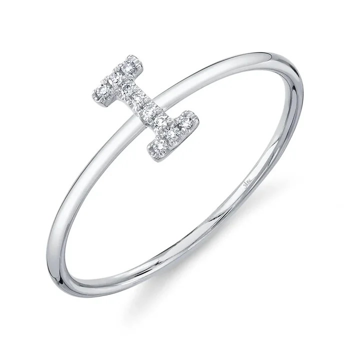0.03CT DIAMOND RING – INITIAL I