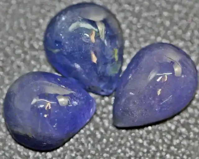 13 Cts parcel Cabochon Chatoyant Tanzanite gemstone GG 1717