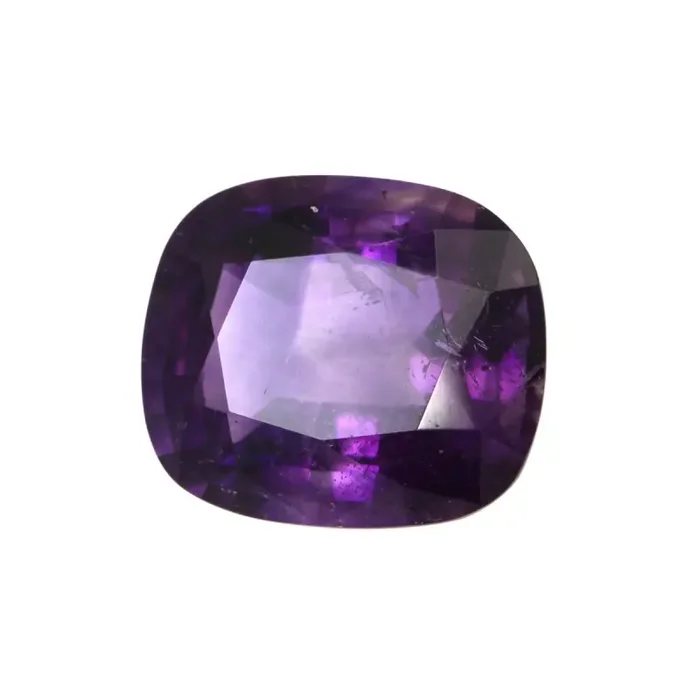 3.06cts Natural Purple Amethyst Cushion Shape