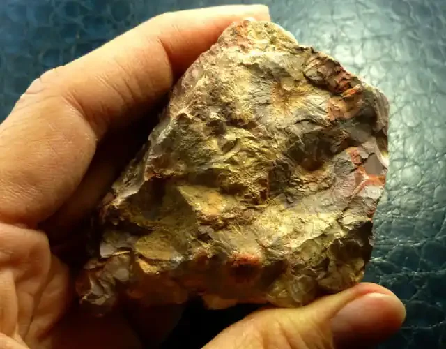 407 CTS BIRDS EYE RHYOLITE ROUGH RT 2450