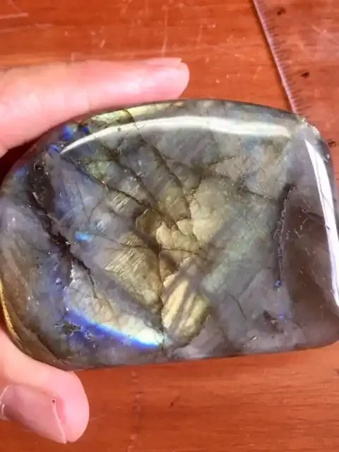 .436kilo Natural double sided polished labradorite specimen PPP 1660