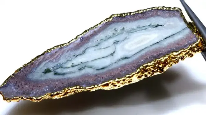 69.60 CTS URUGUAY AMETHYST STALACTITE PENDANT SG-3457