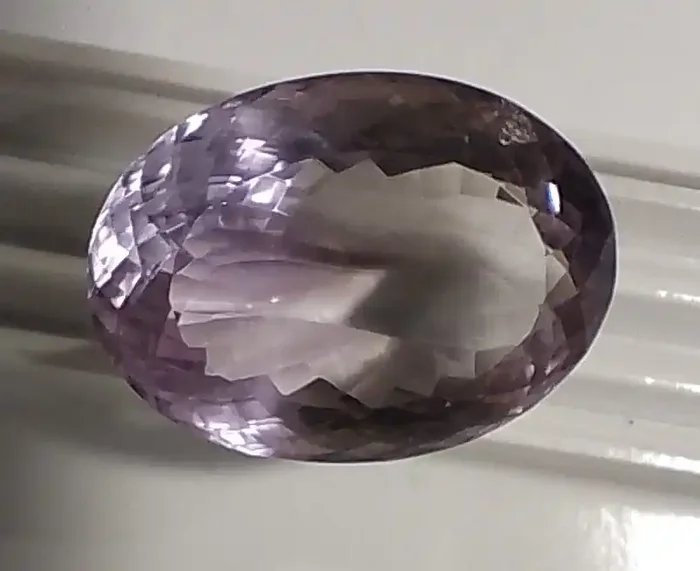 “CERTIFIED DELIGHTFUL, 41.15CT PINKY MAUVE AMETHYST OVAL GEMSTONE!!”