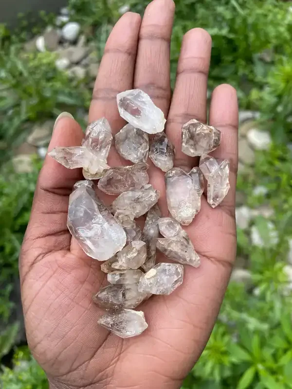 Bundle of Brandberg Quartz from Xoboxobos, Brandberg District, Namibia