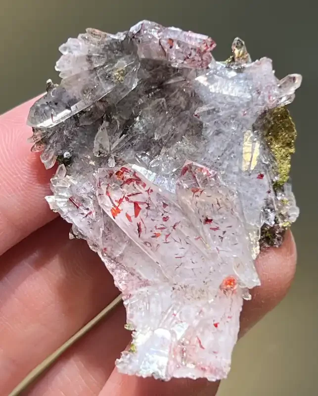 Harledote Brandberg Quartz (2nd pocket) from Goboboseb Mountains, Erongo Region, Namibia