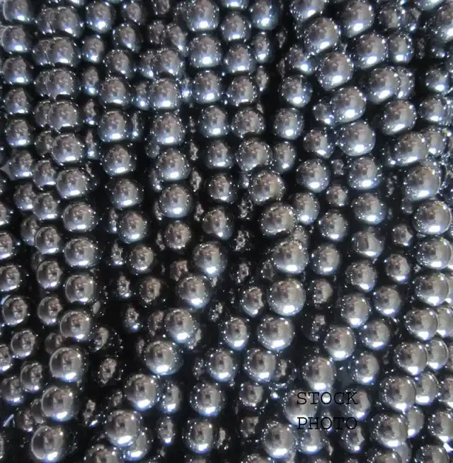 Hematite Beads 6mm, Auction is for 1 Strand 16
