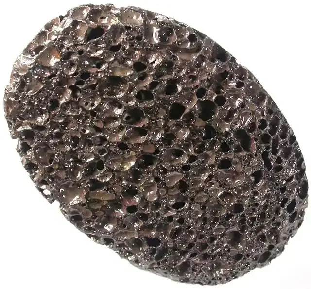 LAVA ROCK PENDANT FROM INDONESIA 102.00 CTS [MX8838]