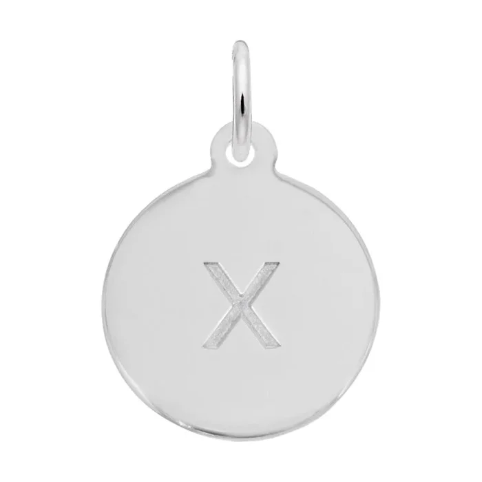 Petite Initial Disc – Lower Case Block x