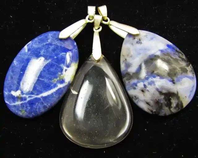 Three Jasper pendant s for price one! MJA 387