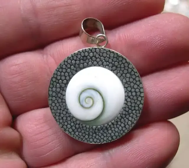 VERY NICE STERLING SILVER WITH GALUCHAT