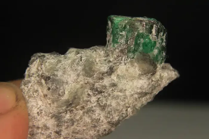 Wow Very Beautiful Swat Emerald Specimen From Pakistan